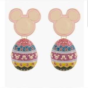 🔹️Disney X Baublebar🔹️ Mickey Mouse Crystal Easter Egg Drop Earrings